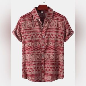 Men’s short sleeve Hawaiian shirt